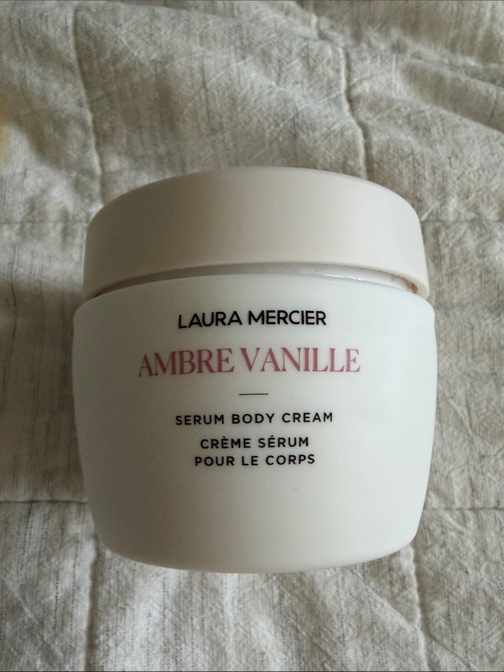 laura mercier Ambre Vanille Serum Body Cream - tried once